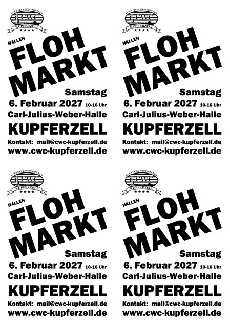 Country & Westernclub Kupferzell - Flohmarkt 06.02.2027