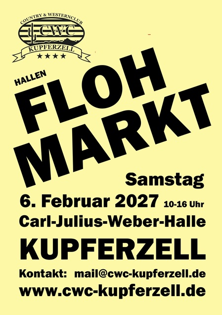 Country & Westernclub Kupferzell - Flohmarkt 06.02.2027