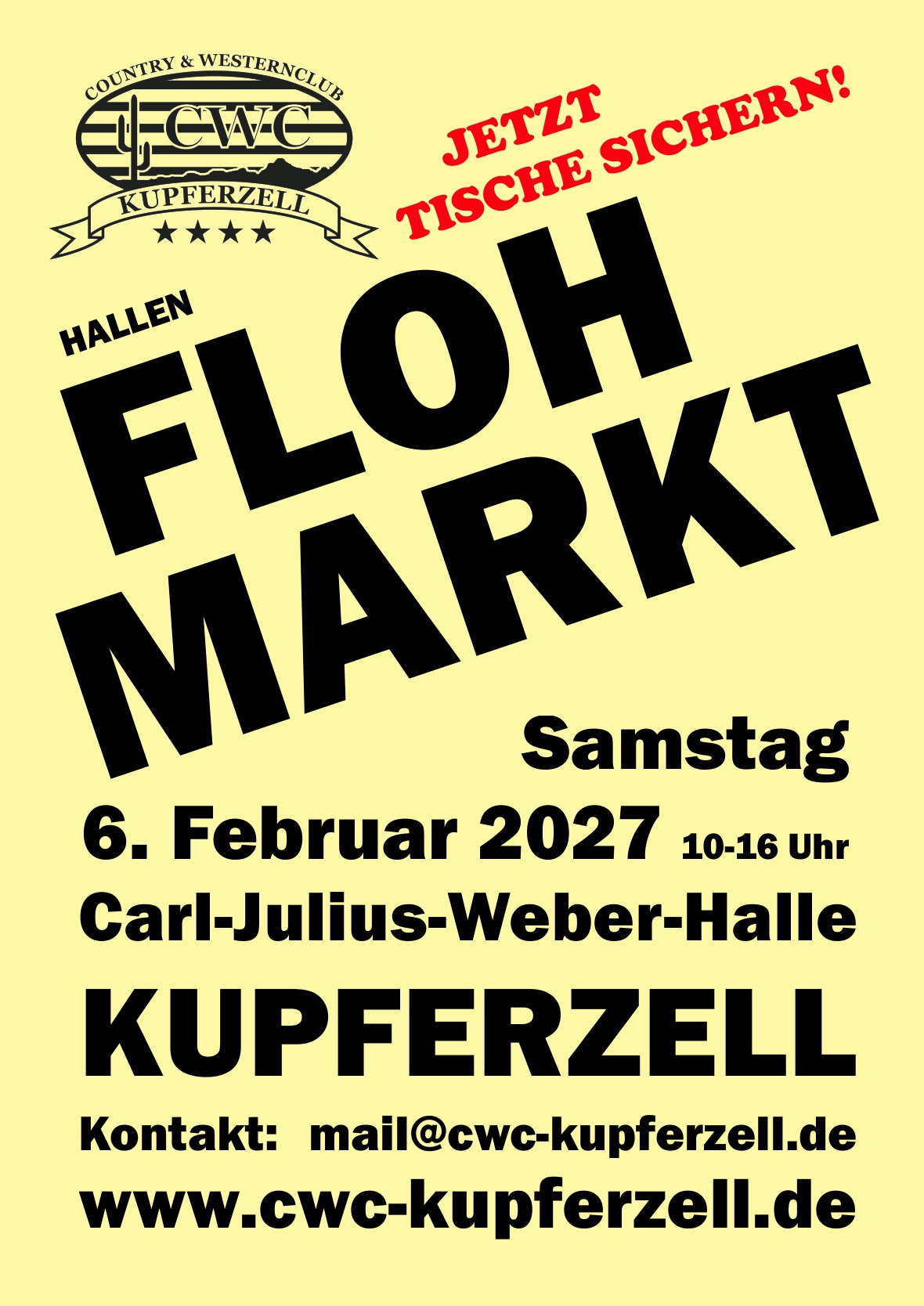 CWC Flohmarkt 06.02.2027